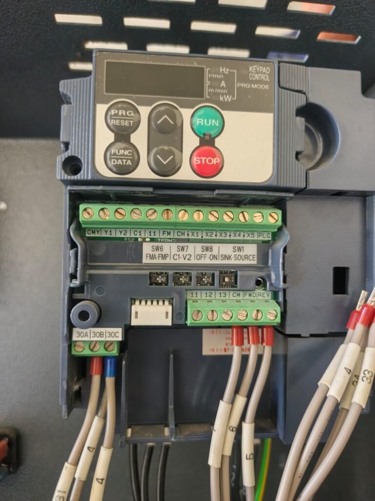 Variador de Frecuenci Programado